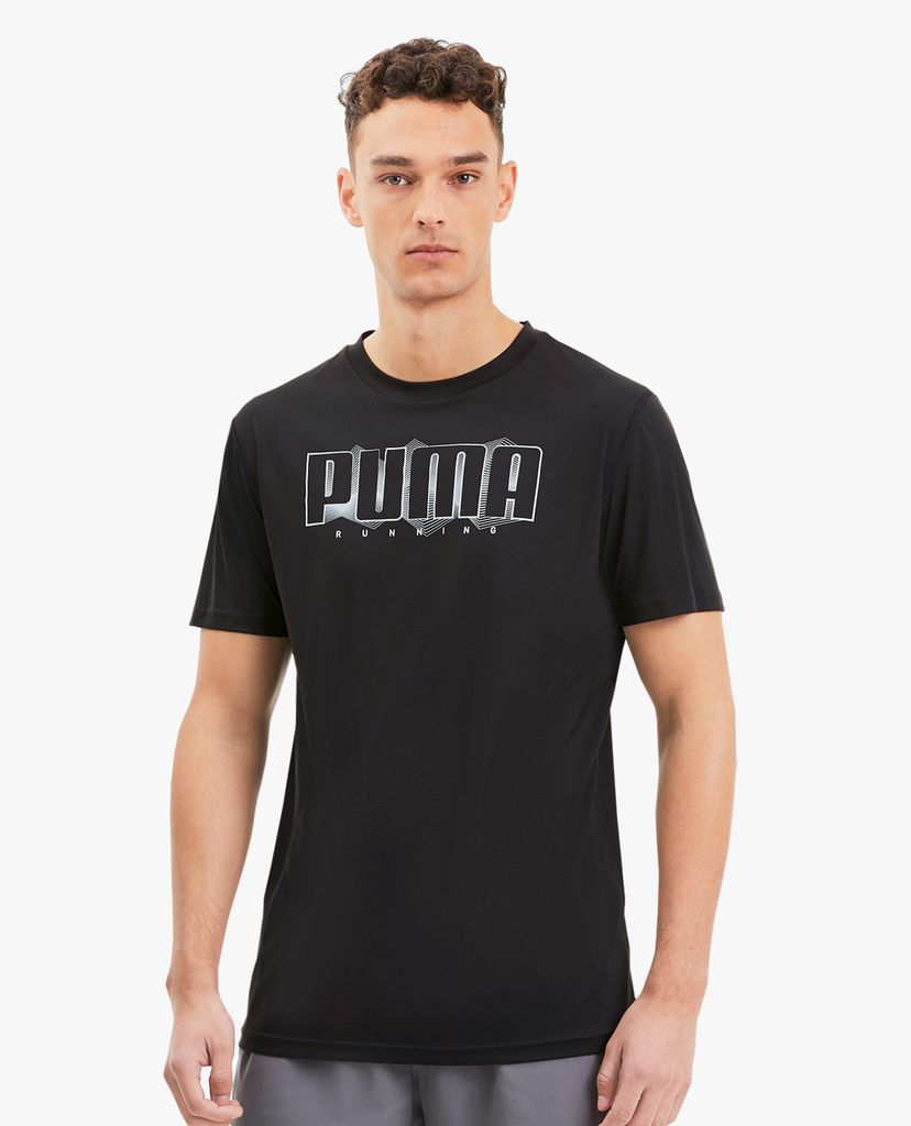 PUMA - Áo thun thể thao nam Last Lap Slogan