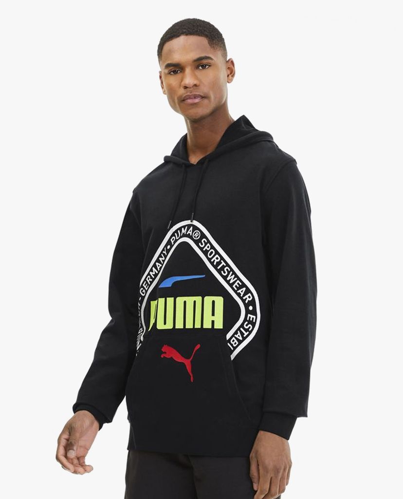 PUMA - Áo hoodie Collective Warm Up