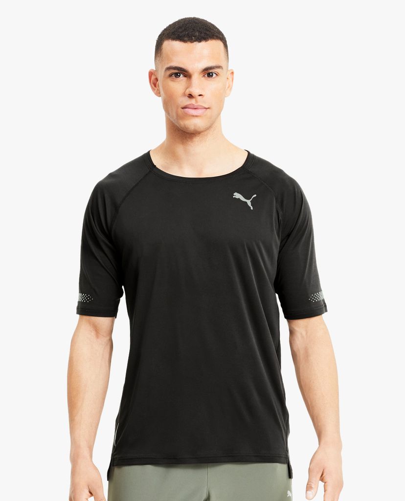 PUMA - Áo thun thể thao nam Runner ID Short Sleeve