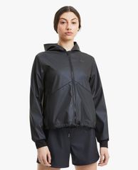 PUMA - Áo khoác thể thao nữ Warm Up Shimmer Hooded