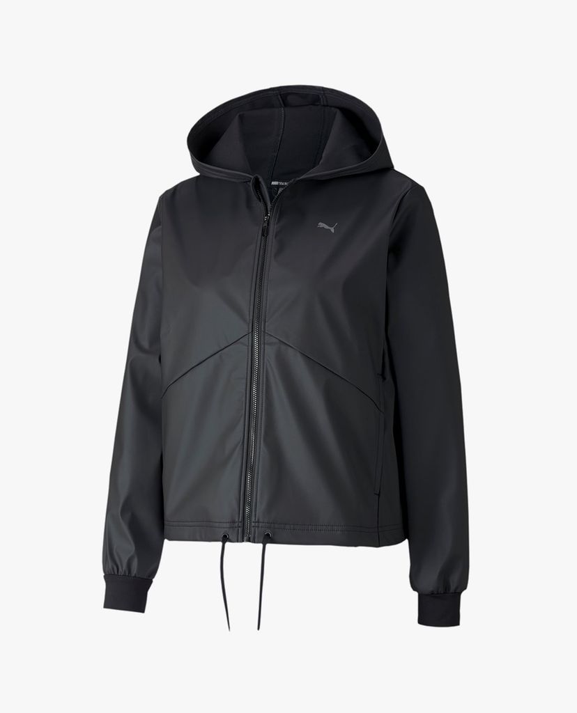 PUMA - Áo khoác thể thao nữ Warm Up Shimmer Hooded