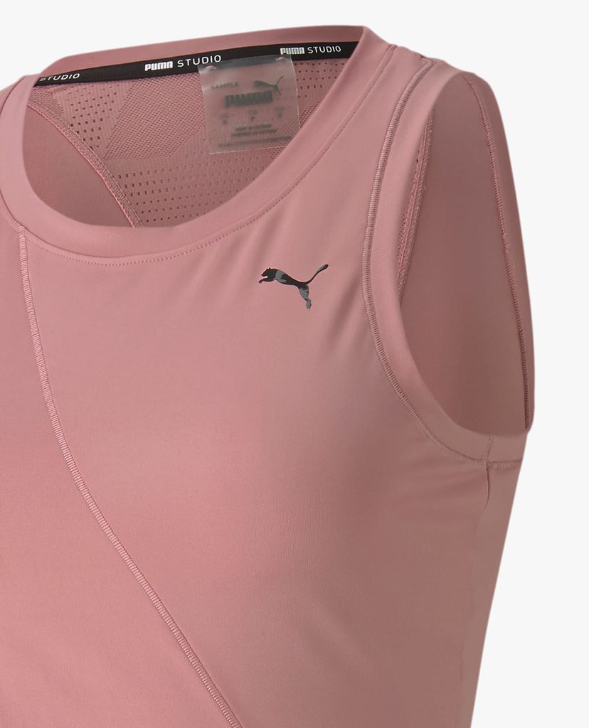 PUMA - Áo croptop nữ tay ngắn Studio Lace Running