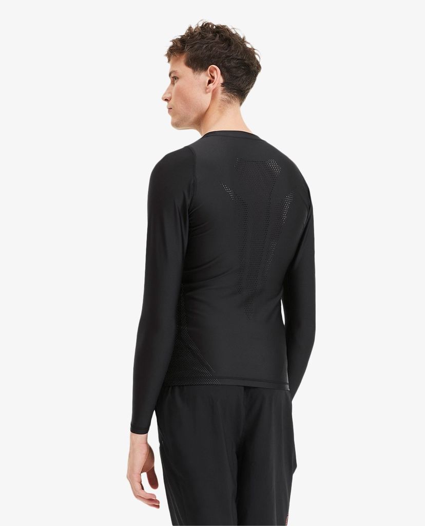 PUMA - Áo thun thể thao nam cổ tròn tay dài Exo Adapt Training