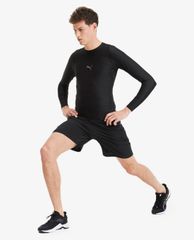PUMA - Áo thun thể thao nam cổ tròn tay dài Exo Adapt Training