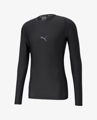 PUMA - Áo thun thể thao nam cổ tròn tay dài Exo Adapt Training
