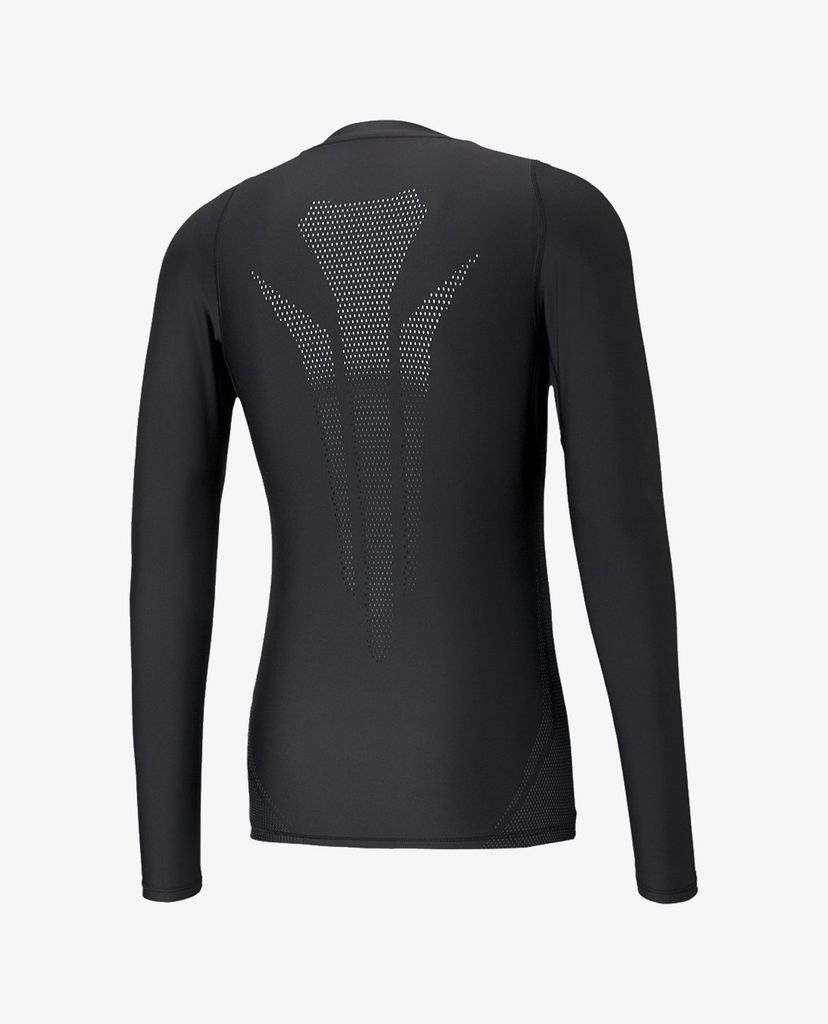 PUMA - Áo thun thể thao nam cổ tròn tay dài Exo Adapt Training