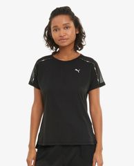 PUMA - Áo thun thể thao nữ cổ tròn ngắn tay Logo Boyfriend Training