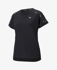 PUMA - Áo thun thể thao nữ cổ tròn ngắn tay Logo Boyfriend Training