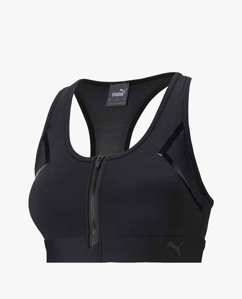 PUMA - Áo bra thể thao nữ Train High Impact Front Zip