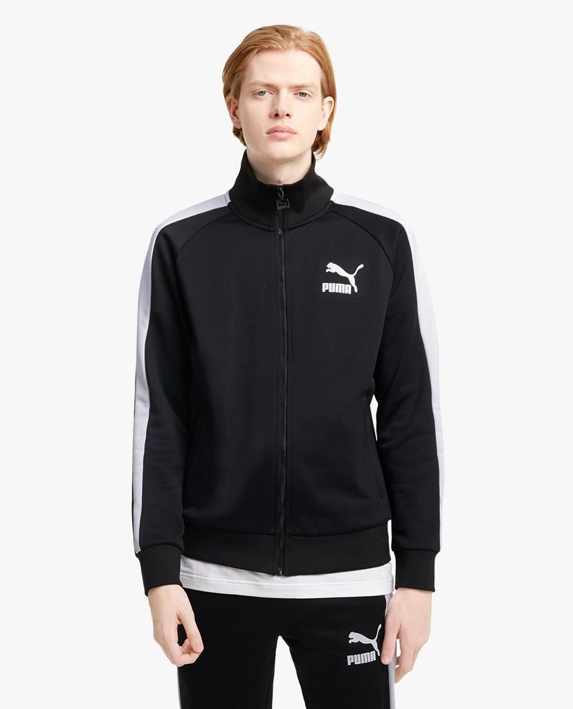 PUMA - Áo khoác thể thao nam cổ cao Iconic T7 Sportstyle