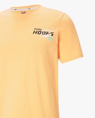 PUMA - Áo thun thể thao nam Franchise Hoops Basketball Tee