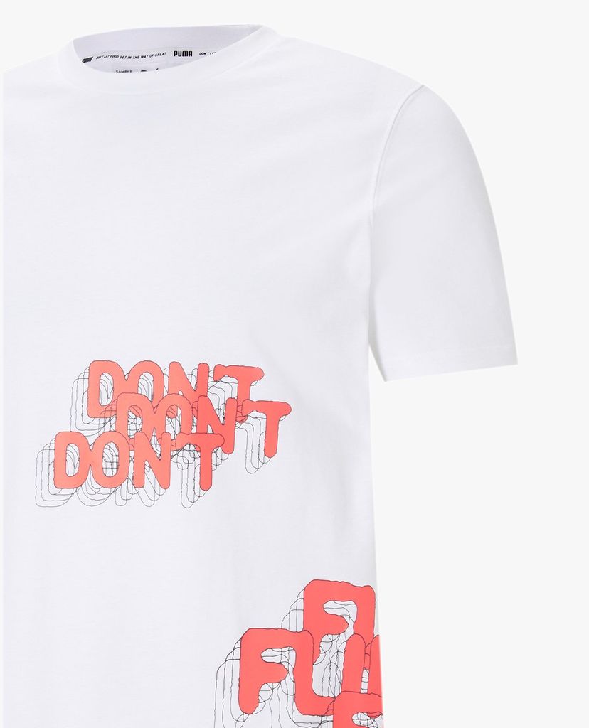 PUMA - Áo thun thể thao nam Don't Flinch Basketball Tee