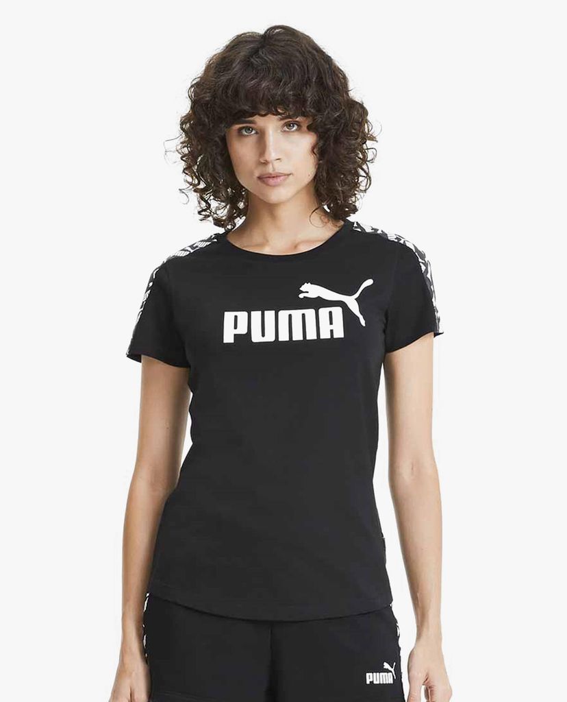 PUMA - Áo thun thể thao nữ Amplified