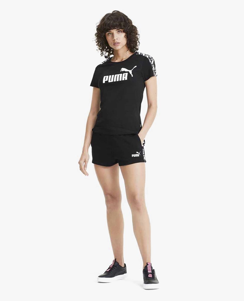 PUMA - Áo thun thể thao nữ Amplified