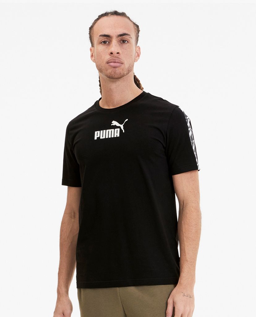PUMA - Áo thun thể thao nam Amplified