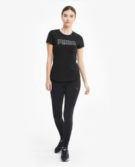 PUMA - Áo thun thể thao nữ cổ tròn ngắn tay Train KA
