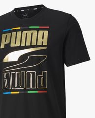 PUMA - Áo thun thể thao nam The Unity Collection Rebel 5 Continents Training
