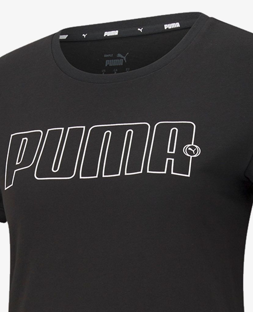PUMA - Áo thun thể thao nữ cổ tròn ngắn tay Rebel Graphic