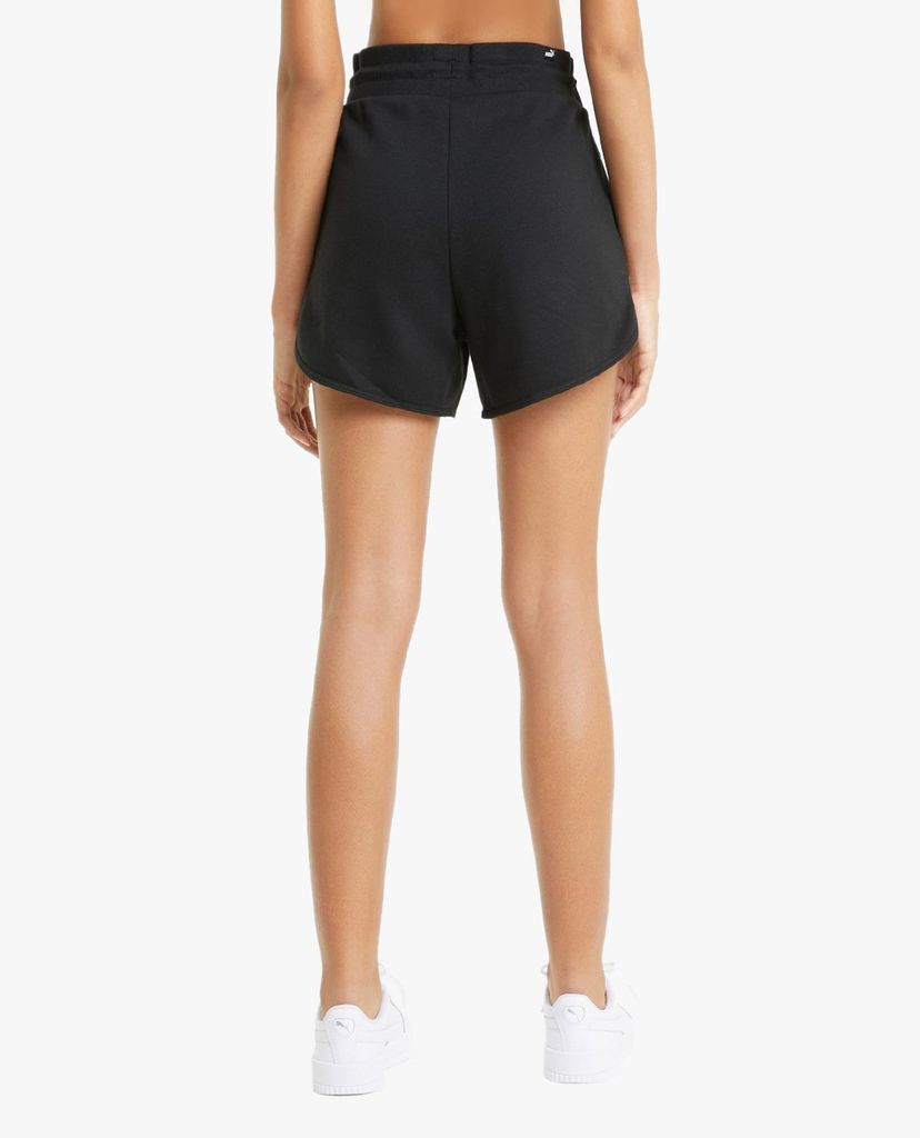 PUMA - Quần shorts nữ lưng thun Rebel High Waist