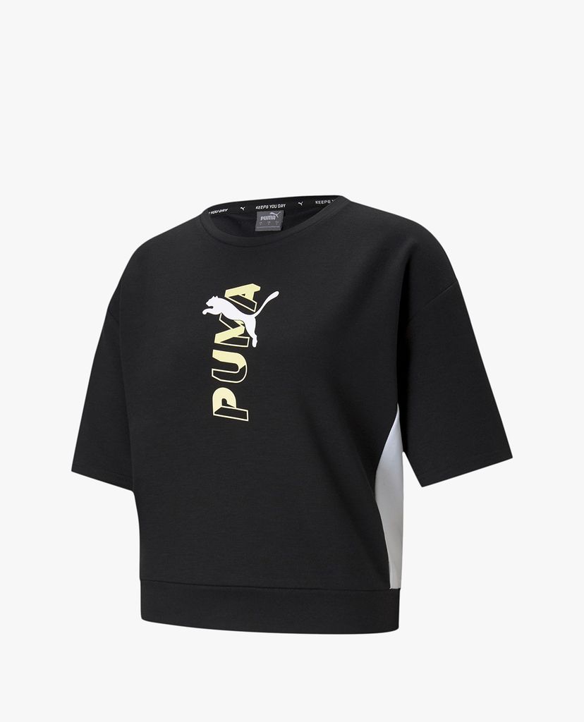 PUMA - Áo sweatshirt nữ ngắn tay Modern Sports