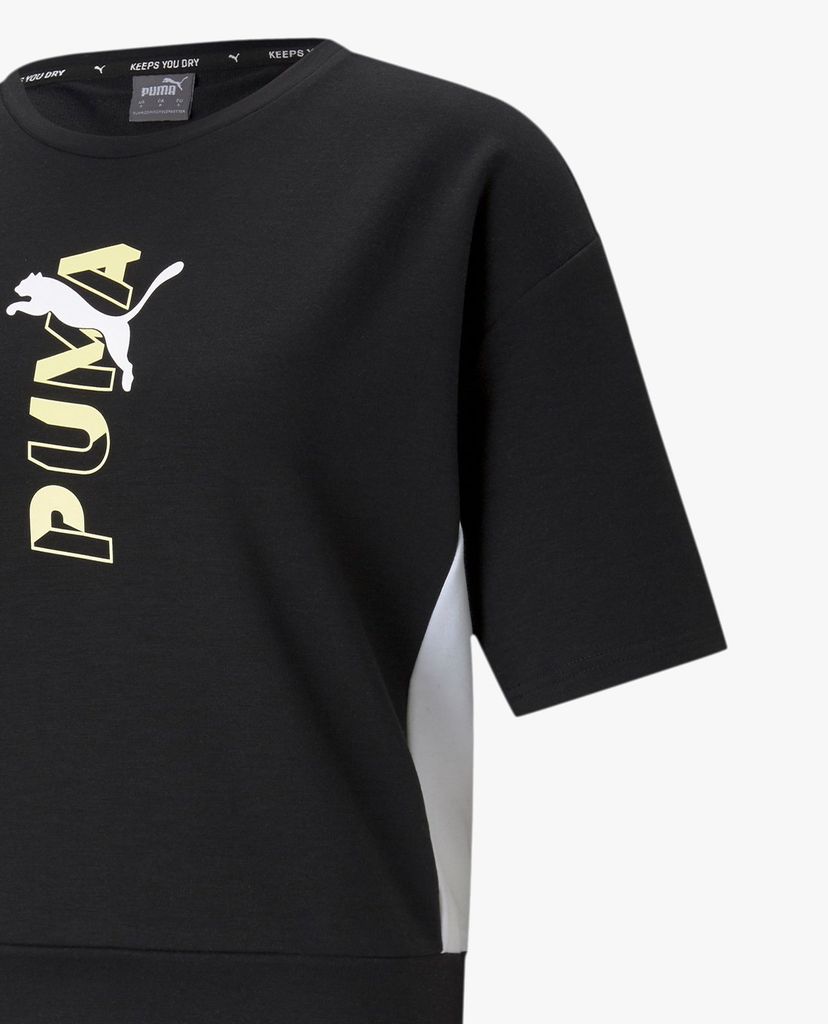 PUMA - Áo sweatshirt nữ ngắn tay Modern Sports