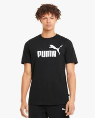 PUMA - Áo thun thể thao nam ngắn tay Essentials Logo Train