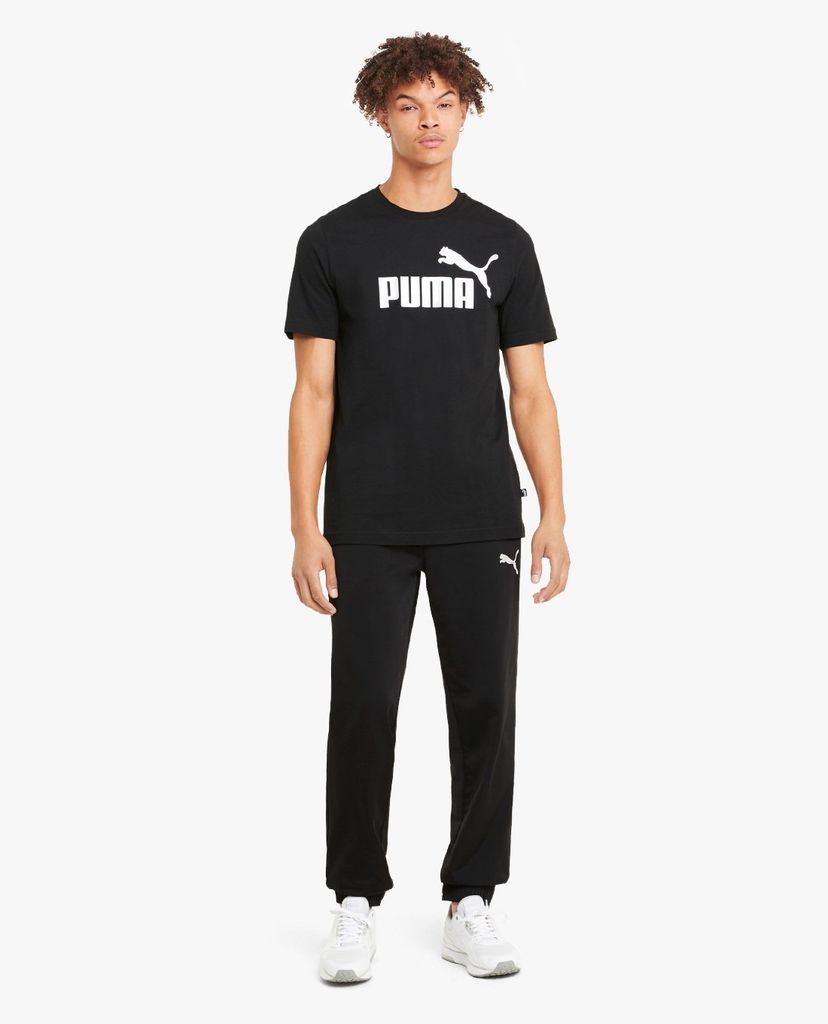 PUMA - Áo thun thể thao nam ngắn tay Essentials Logo Train