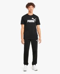PUMA - Áo thun thể thao nam ngắn tay Essentials Logo Train