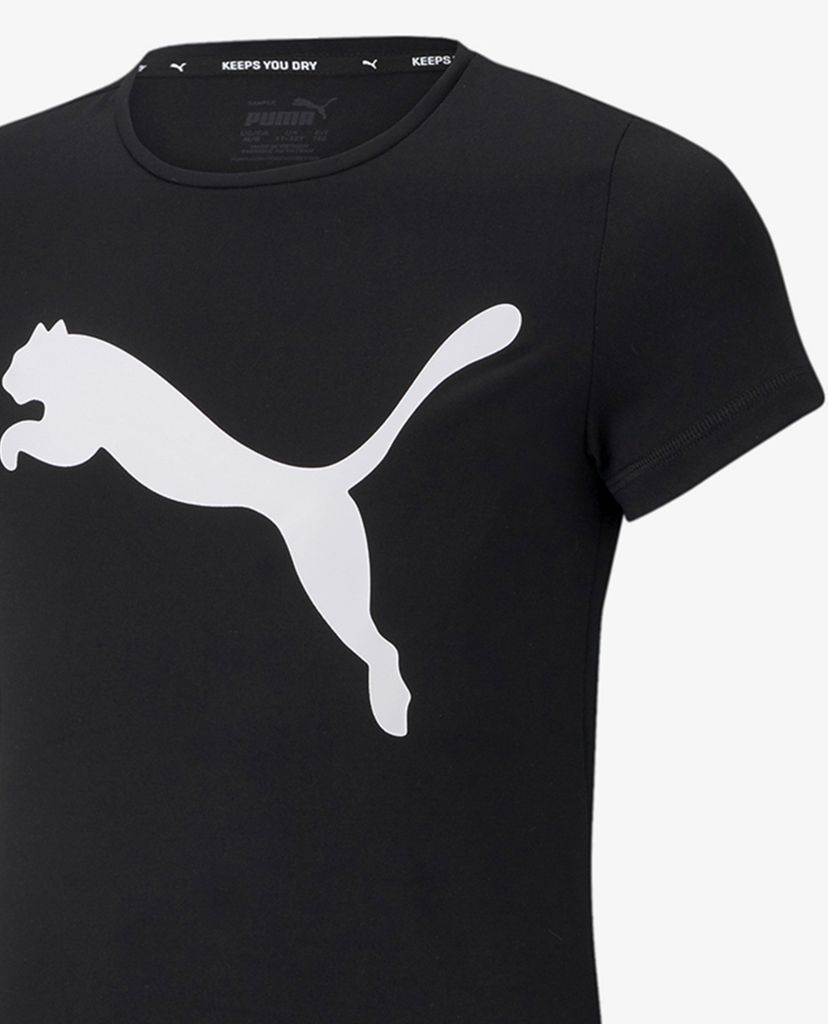 PUMA - Áo thun thể thao nữ cổ tròn ngắn tay Active Youth Sportstyle