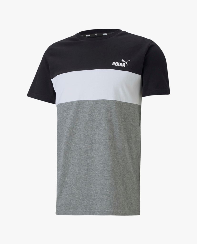 PUMA - Áo thun thể thao nam cổ tròn tay ngắn Sportstyle