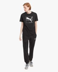 PUMA - Áo thun thể thao nam ngắn tay Flock