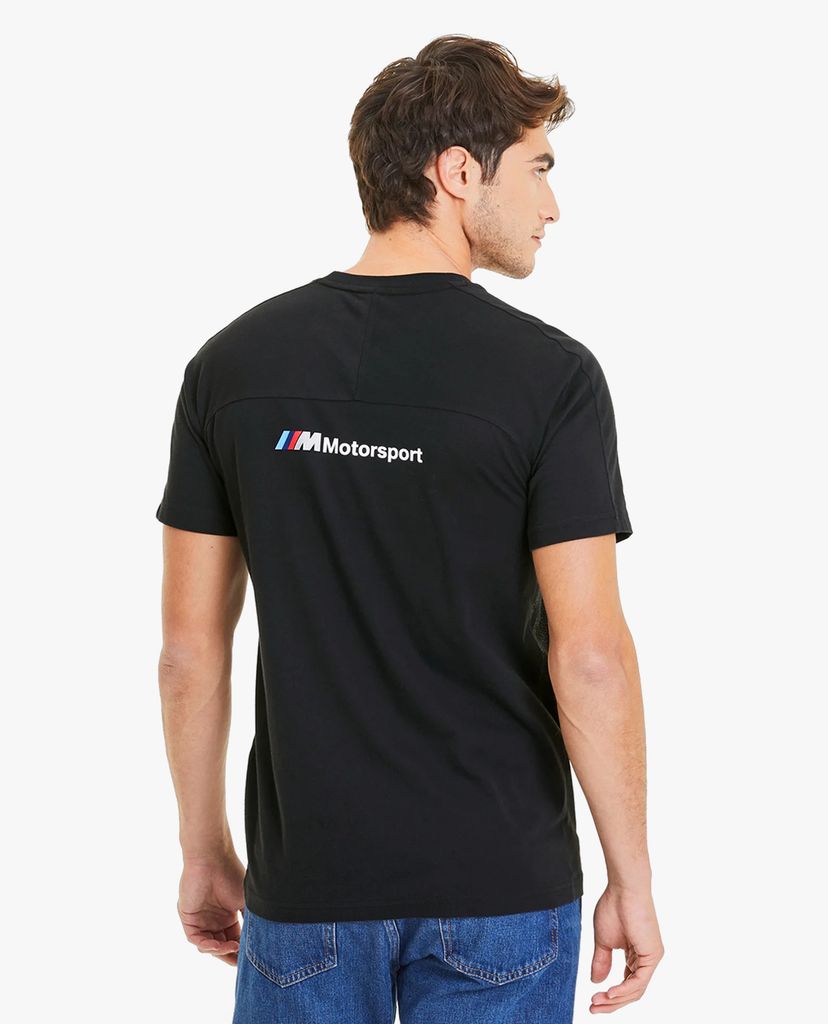 PUMA - Áo thun nam cổ tròn tay ngắn BMW M Motorsport T7 Tee