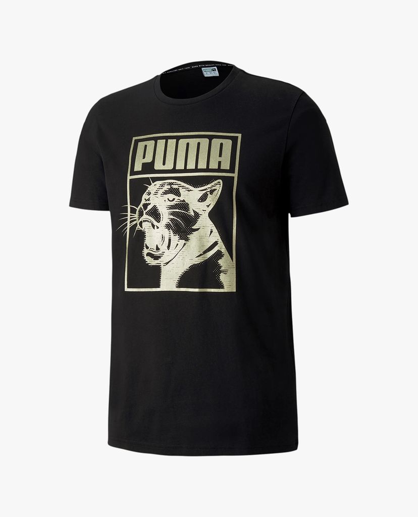 PUMA - Áo thun thể thao Graphic Box Logo