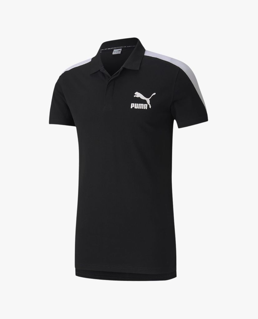 PUMA - Áo thun polo nam tay ngắn Iconic T7