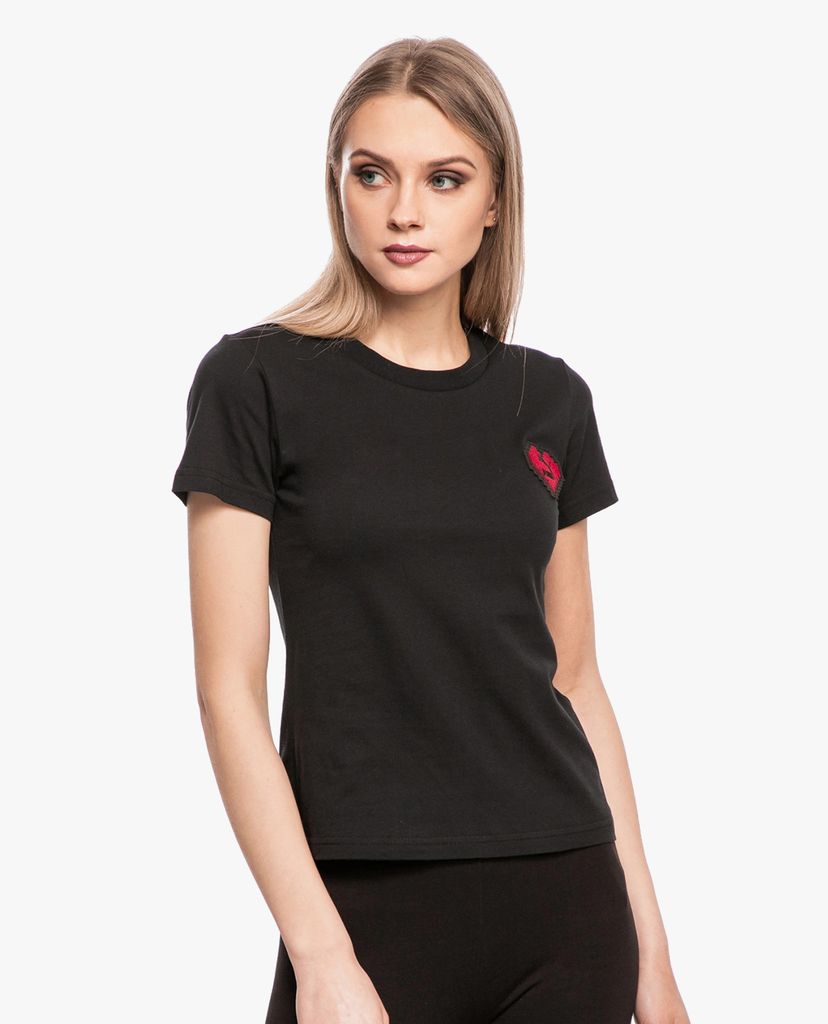 PUMA - Áo thun thể thao logo trái tim Digital Love