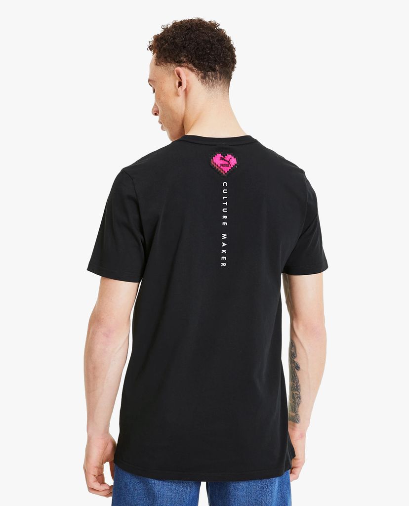 PUMA - Áo thun thể thao chi tiêt sấm sét Digital Love