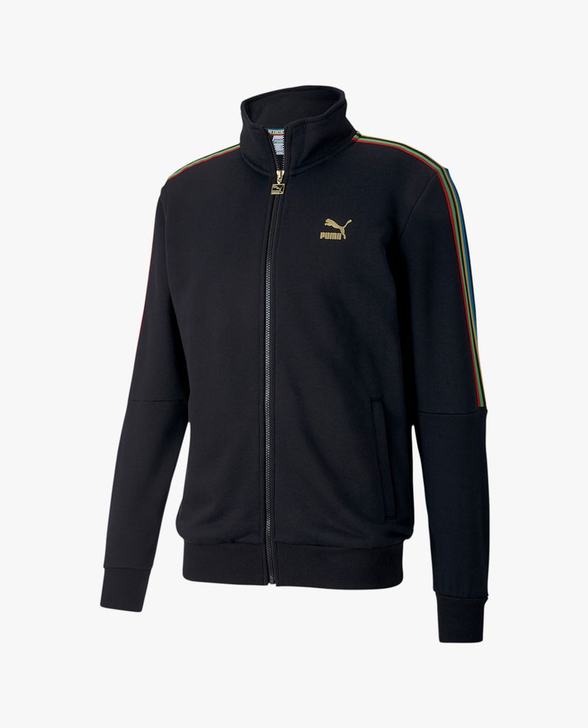 PUMA - Áo khoác thể thao nam cổ cao The Unity Collection TFS Sportstyle