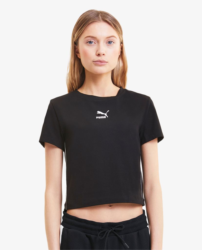 PUMA - Áo croptop nữ Train Classics Cropped