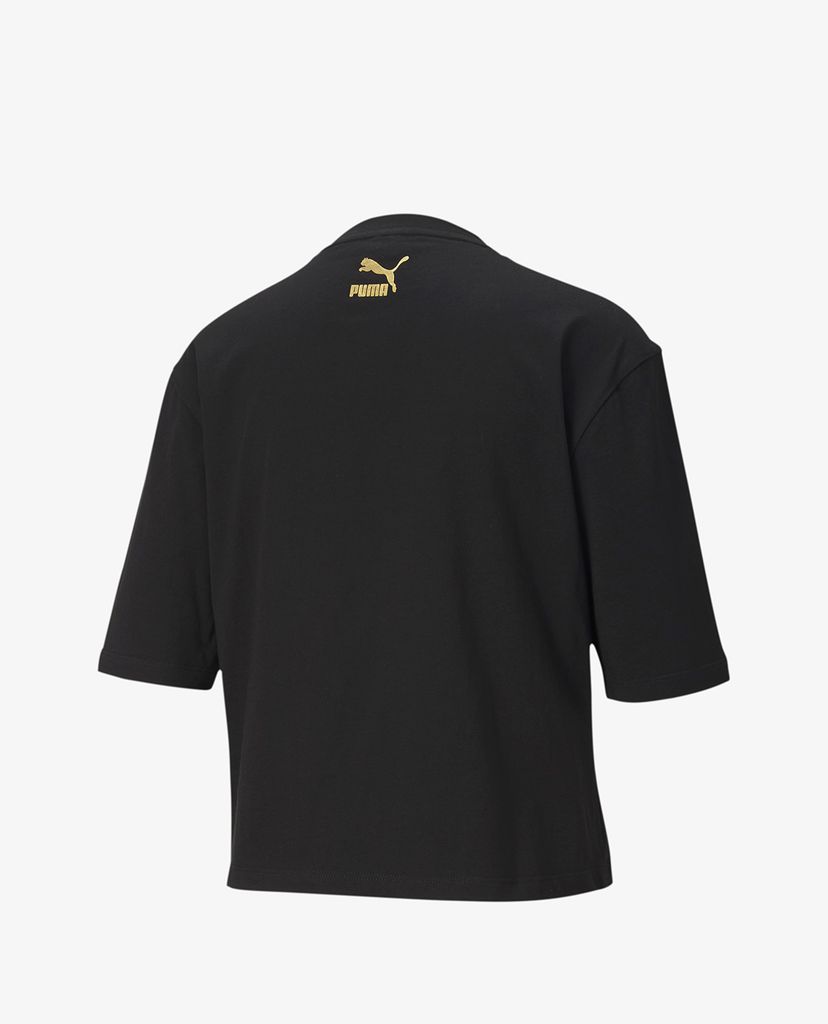 PUMA - Áo thun thể thao nữ tay lỡ TFS Graphic Regular