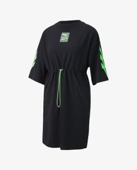 PUMA - Đầm mini cổ tròn tay lỡ phối dây rút Sportstyle Evide