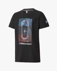 PUMA - Áo thun thể thao trẻ em BMW M Motorsport