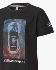 PUMA - Áo thun thể thao trẻ em BMW M Motorsport