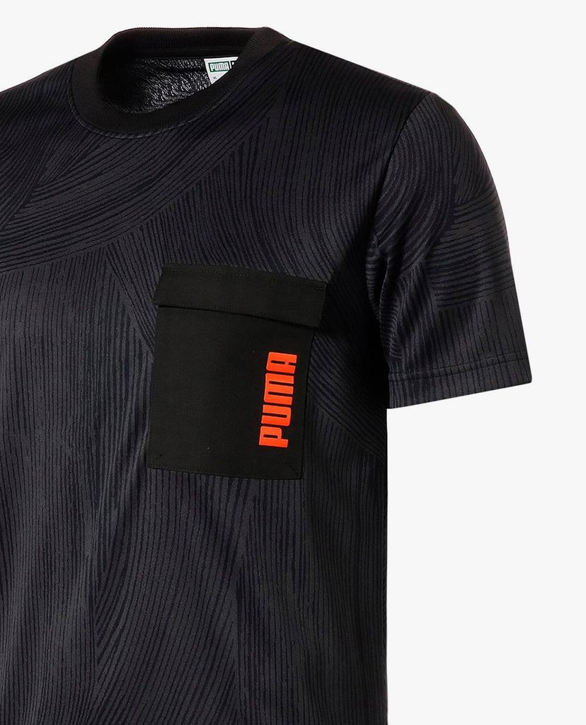 PUMA - Áo thun thể thao nam Central Saint Martins Jacquard