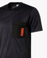 PUMA - Áo thun thể thao nam Central Saint Martins Jacquard