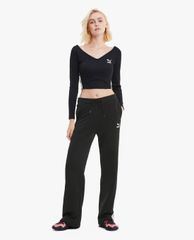 PUMA - Quần kiểu nữ ống rộng Classics Wide Leg Sportstyle