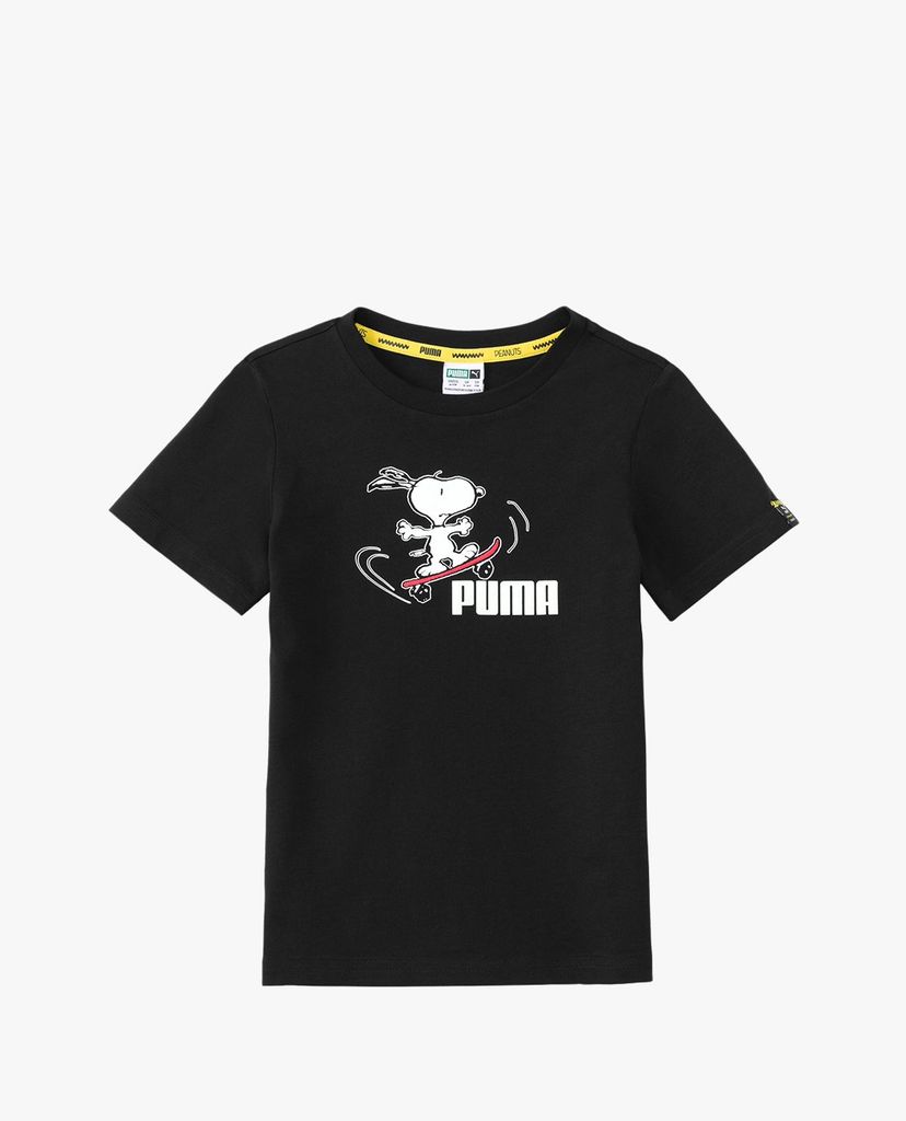 PUMA - Áo thun trẻ em tay ngắn Puma X Peanuts Sportstyle