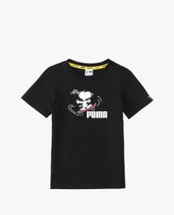 PUMA - Áo thun trẻ em tay ngắn Puma X Peanuts Sportstyle