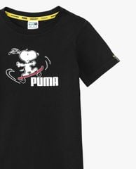 PUMA - Áo thun trẻ em tay ngắn Puma X Peanuts Sportstyle