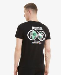 PUMA - Áo thun nam cổ tròn tay ngắn Sportstyle International