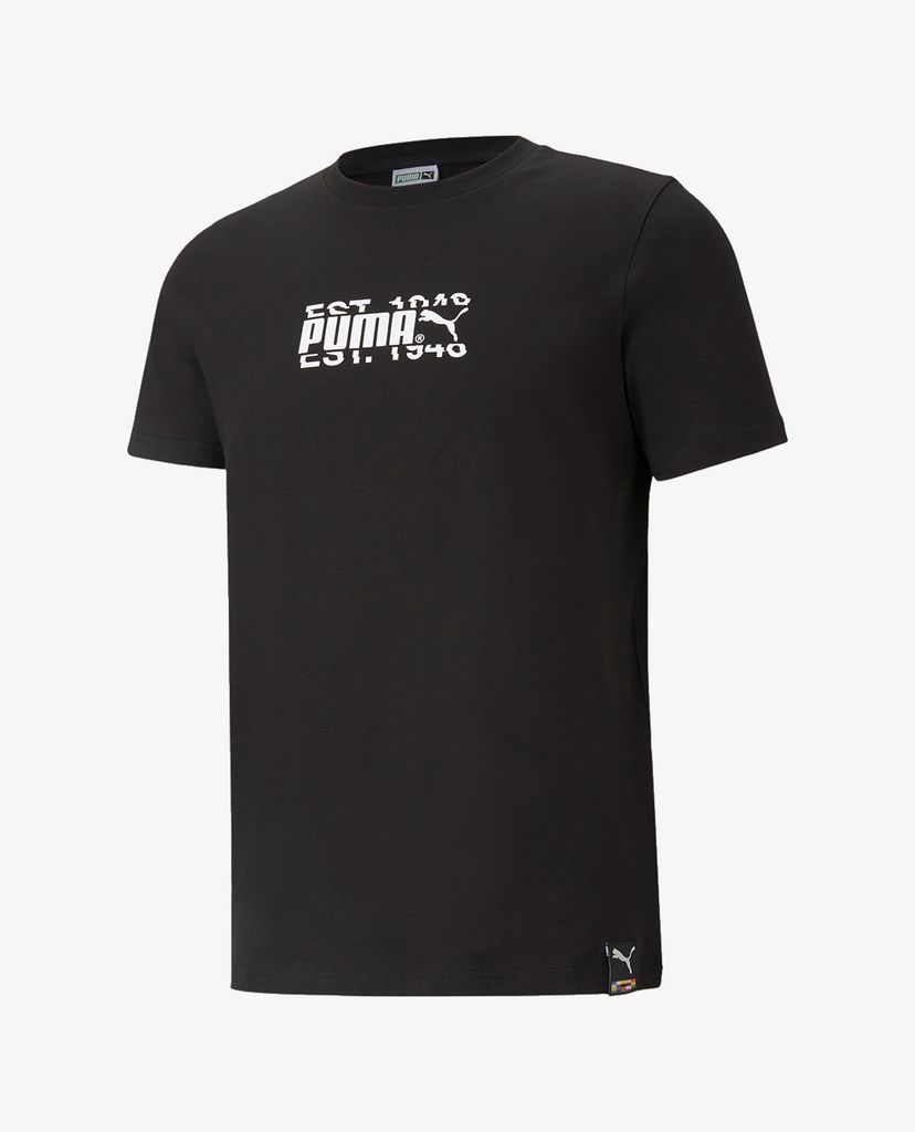 PUMA - Áo thun nam cổ tròn tay ngắn Sportstyle International